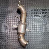 DOWNPIPE INOX Ø 76 OPF GPF ALFA GIULIA STELVIO 2.0