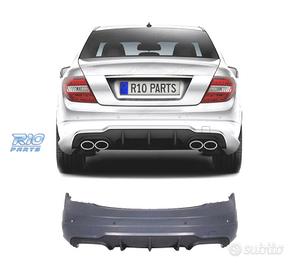 PARAURTI POSTERIORE MERCEDES CLASSE C W204 LOOK AM