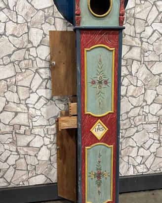 Mobiletto a colonna in legno con cassetti