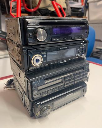 Autoradio usate non funzionanti - in blocco