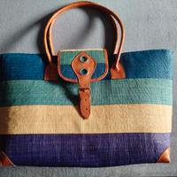 Borsa mare itessuto canapa