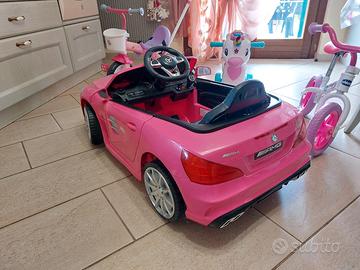 Macchina elettrica, triciclo e  bicicletta 