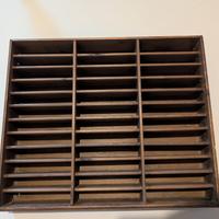 Bacheca porta musicassette vintage anni ’80