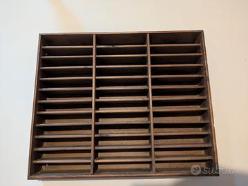 Bacheca porta musicassette vintage anni ’80