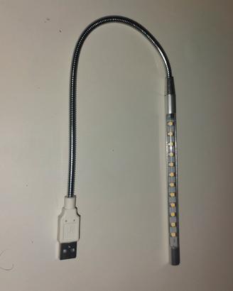 luce LED USB flessibile 