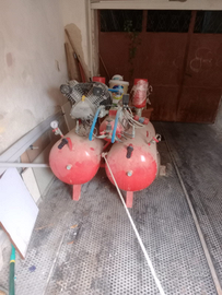 Compressore per cemento e intonaco