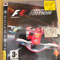 PS3  F1 champion Edition