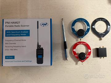 Radio scanner PNI HAM27 + amplificatore e antenne