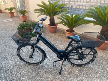 Bicicletta pedalata assistita Kawasaki e-power tre