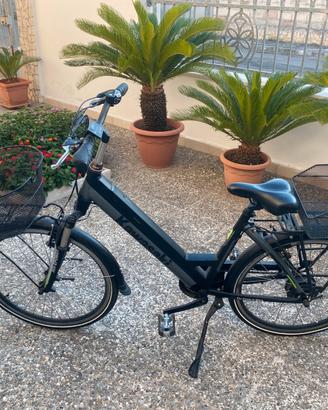 Bicicletta pedalata assistita Kawasaki e-power tre