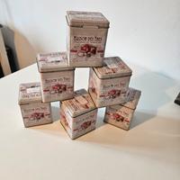 12 scatole in latta MAISON DES THES 