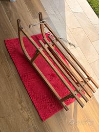 Slittino legno