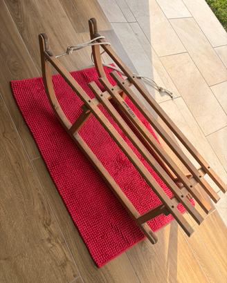 Slittino legno