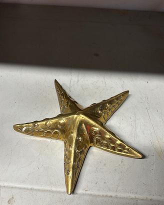 Stella Marina in Bronzo Dorato Vintage15x15