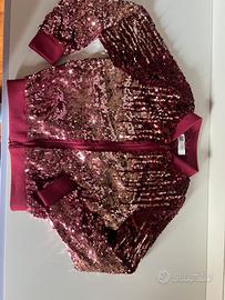 Giacca in paillettes bambina