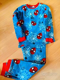 Pigiama pile Marvel spider-man 7/8 anni