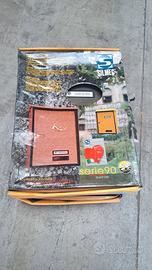 2 cassette per lettere in acciaio