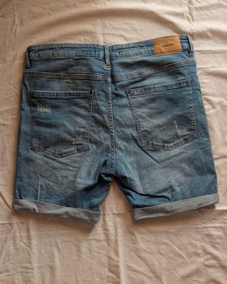 Pantaloncini di Jeans Bershka Skinny Fit