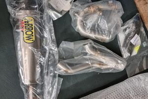 Scarico completo Arrow titanio crf 450 nuovo