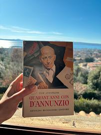 Libro quarant’anni con d’Annunzio