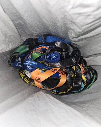 Set di Laccetti portabadge Cordini Lanyard