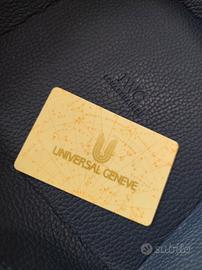 card garanzia Orologi Universal Geneve Collezione