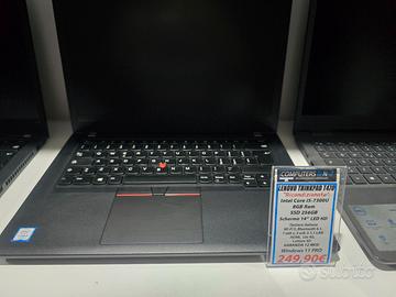 Notebook Ricond. Lenovo T470 (1 anno di garanzia)