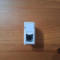 Presa bticino living now rj45 utp cat5e colore bia