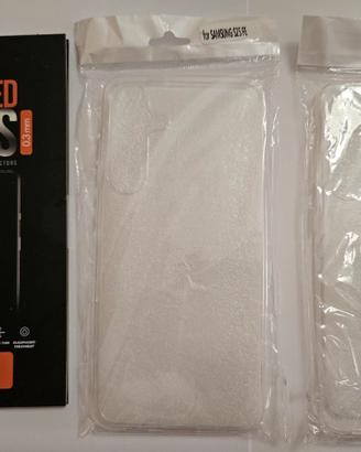 2 Custodia + 1 Pellicola per Samsung S25 FE