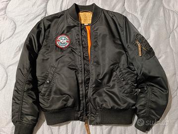 Bomber Alpha Industries colore blu taglia Large 