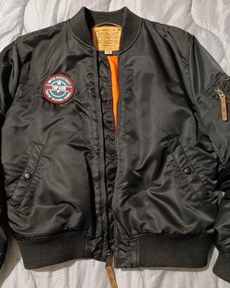 Bomber Alpha Industries colore blu taglia Large 