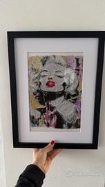Ricamo artistico personalizzato – Marilyn Monroe