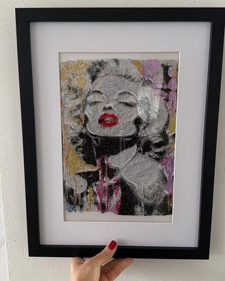 Ricamo artistico personalizzato – Marilyn Monroe