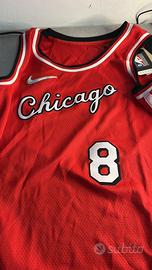 Nike Chicago Bulls Lavine City Edition Rosso