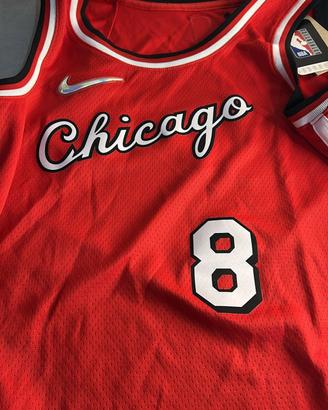 Nike Chicago Bulls Lavine City Edition Rosso