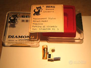 Stanton D-81 puntina per testina 881-S, nuova NOS