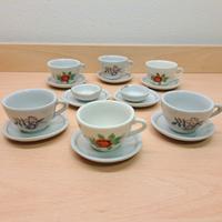 Set di tazzine, piattini e ciotoline giocattolo