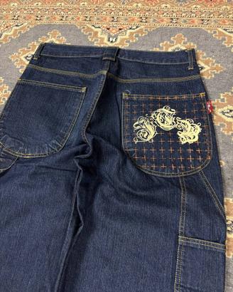 Jeans baggy vintage della JTB da rapper