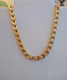 Collana base collo in oro 18k 750% Maglia marinara