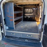 cassettiera scaffalatura fiat doblò furgone