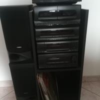 Impianto Stereo Componenti Kenwood.