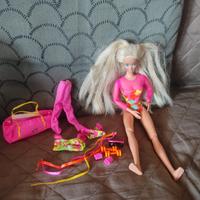 Barbie ginnasta snodabile vintage anni '90
