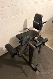 Leg Extension / Leg Curl + 30kg dischi ghisa