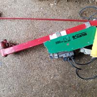 Paranco Startek 200 kg con staffa ancoraggio