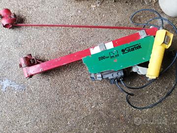 Paranco Startek 200 kg con staffa ancoraggio