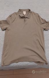 Polo Calvin Klein verde oliva tg L