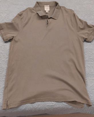 Polo Calvin Klein verde oliva tg L