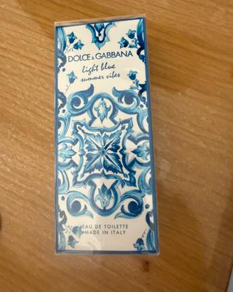 Profumo dolce gabbana Light blue 100 ml