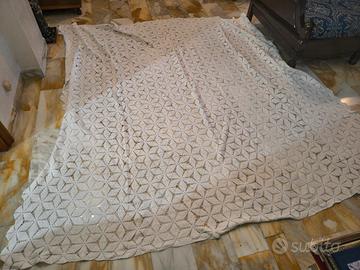 copriletto uncinetto 