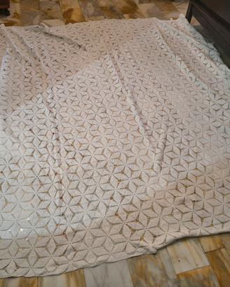 copriletto uncinetto 